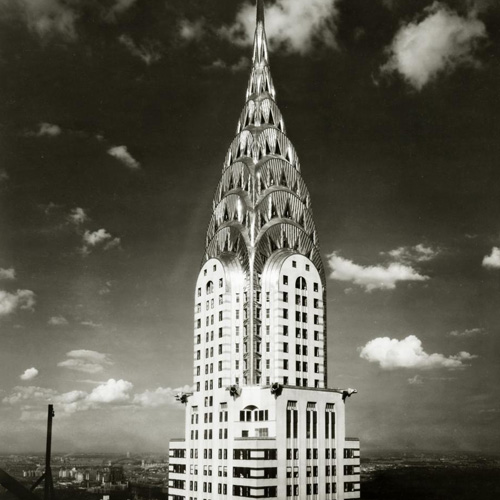 Irving Browning, Chrysler Building, Upper Stories and Spire, ca. 1920-38