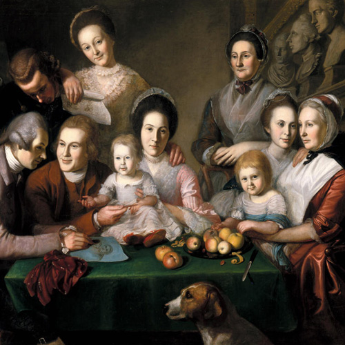 Charles Willson Peale, The Peale Family, 1773-1809