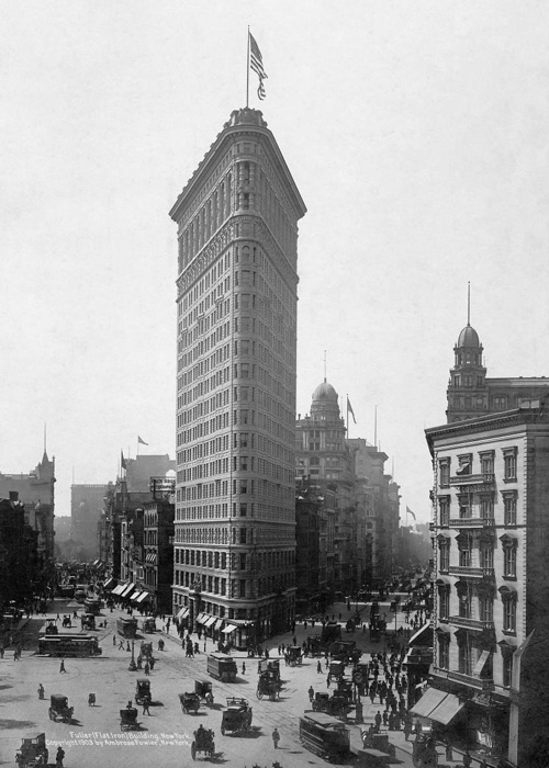 Ambrose Fowler, Fuller (Flat Iron) Building, New York, 1903