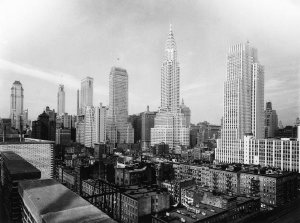 Irving Browning - New York Skyline, West from 3rd Avenue, ca. 1920-38