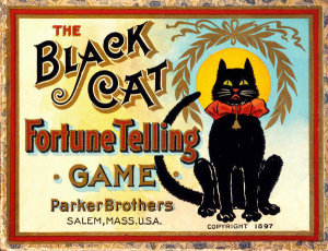 Parker Brothers - The Black Cat Fortune Telling Game, 1897