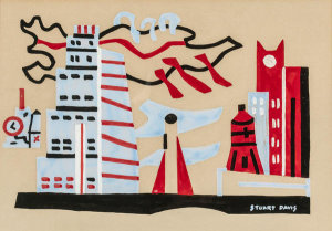 Stuart Davis - New York Skyline, 1938