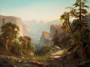 Thomas Hill - View of the Yosemite Valley, in California, 1865