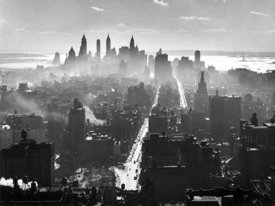 Andreas Feininger - Skyline View looking South, ca. 1940s
