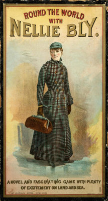 McLoughlin Bros. - Round the world with Nellie Bly, ca. 1890