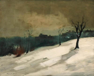 Robert Henri - Snow in Central Park, 1902