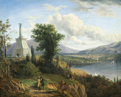 Victor de Grailly - Kosciuszko's Monument, West Point, ca. 1845